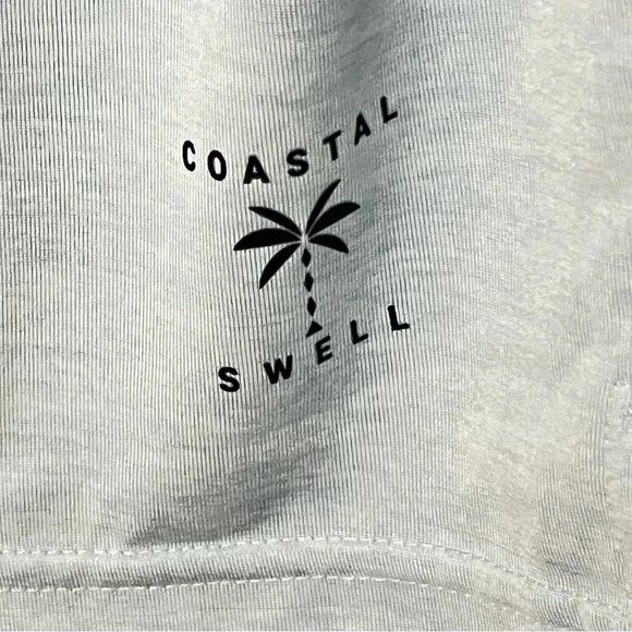 Men’s Coastal Swell UPF+50 Sun Protection Polo Shirt Beach Wear Fun in t… - Picture 7 of 7